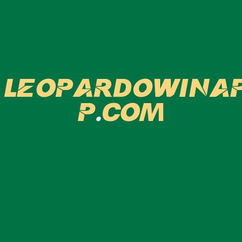 Logo da LEOPARDOWINAPP